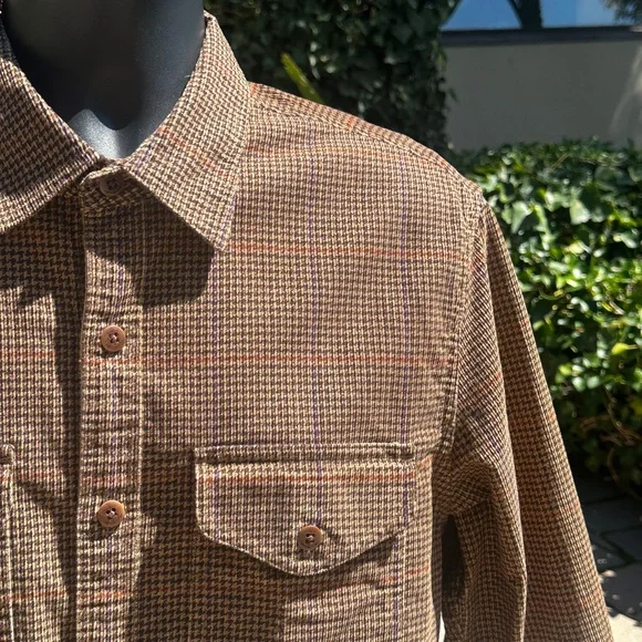 J. Crew Men’s Brown Houndstooth Shacket - NWT - M - - Picture 2 of 14